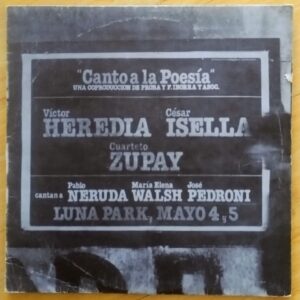 Victor Heredia, César Isella, Cuarteto Zupay - Canto a la poesía